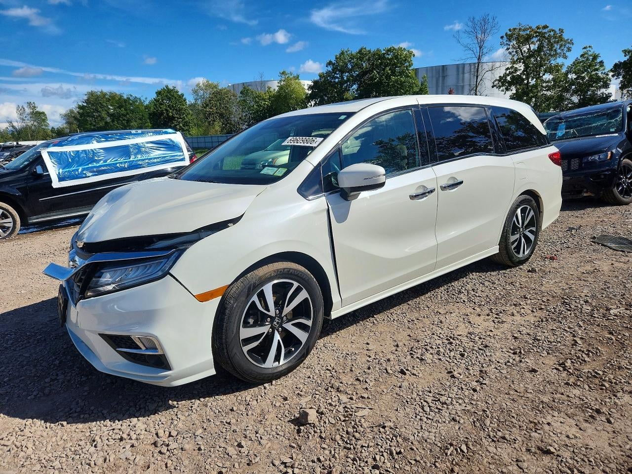 2018 HONDA ODYSSEY ELITE | 5FNRL6H99JB046336 | UPCARS