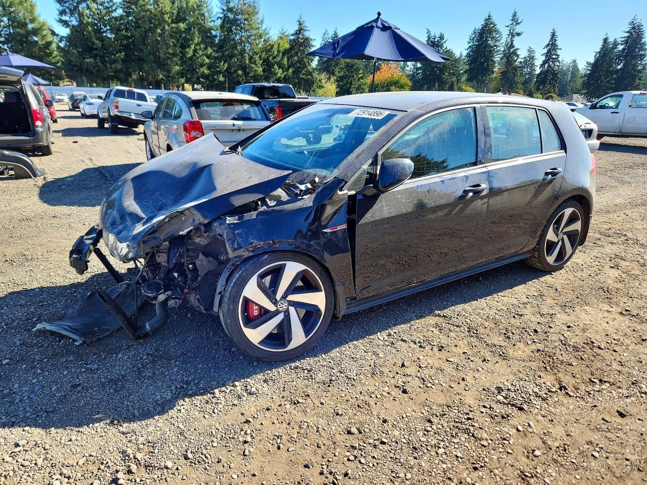 2020 VOLKSWAGEN GTI S | 3VW5T7AU2LM004170 | UPCARS