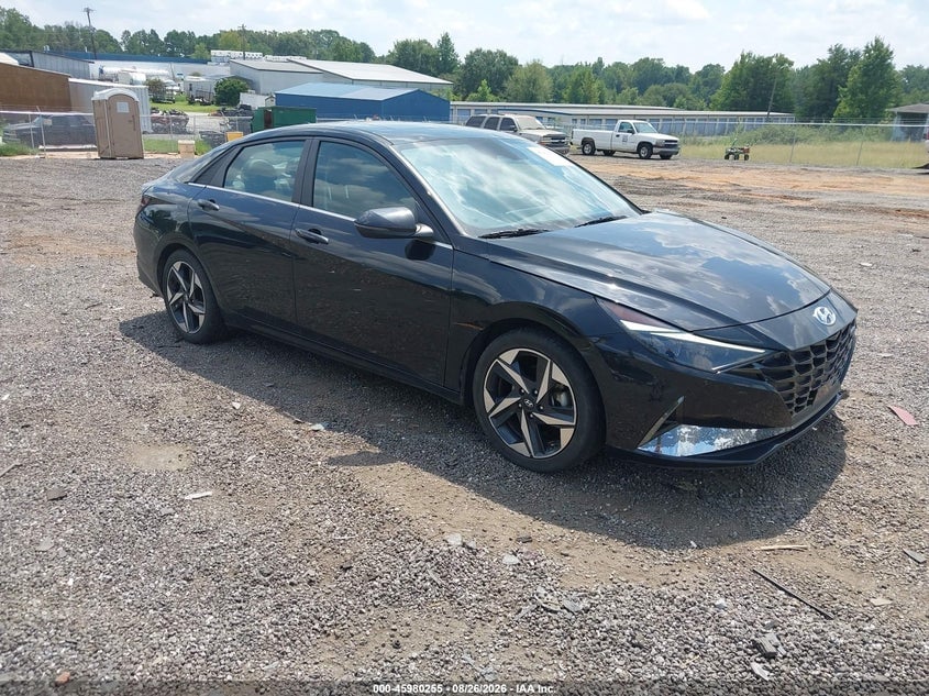 2021 HYUNDAI ELANTRA HYBRID LIMITED | KMHLN4AJXMU007111 | UPCARS