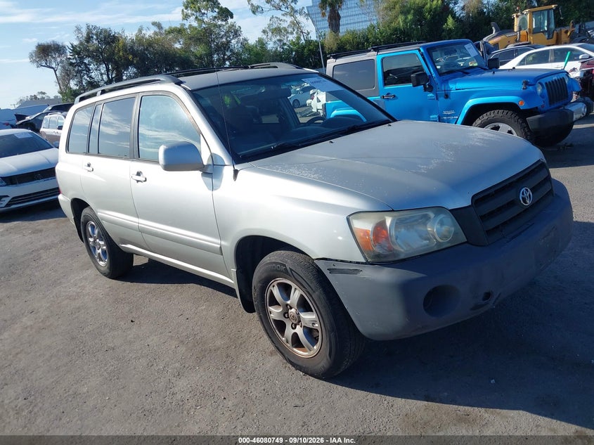 2006 TOYOTA HIGHLANDER V6 | JTEGP21A960093005 | UPCARS