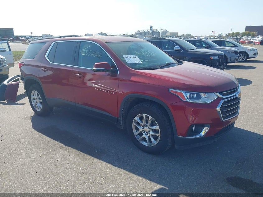 2020 CHEVROLET TRAVERSE AWD LT LEATHER | 1GNEVHKW1LJ328265 | UPCARS