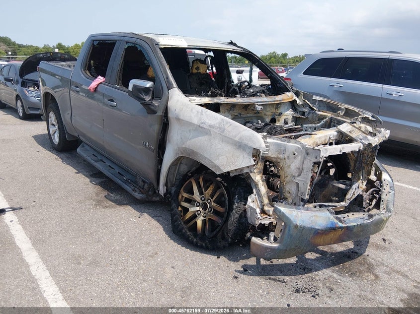 2021 CHEVROLET SILVERADO 1500 2WD  SHORT BED LT | 1GCPWCED6MZ270877 | UPCARS