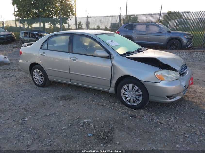 2003 TOYOTA COROLLA LE | 2T1BR32E63C086417 | UPCARS