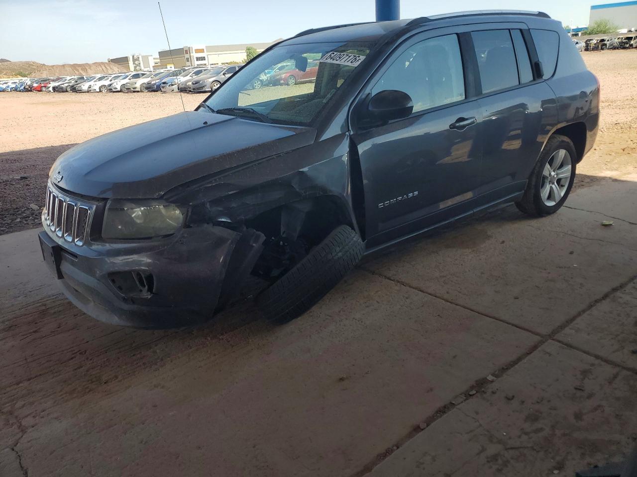 2016 JEEP COMPASS LATITUDE | 1C4NJCEA9GD640815 | UPCARS