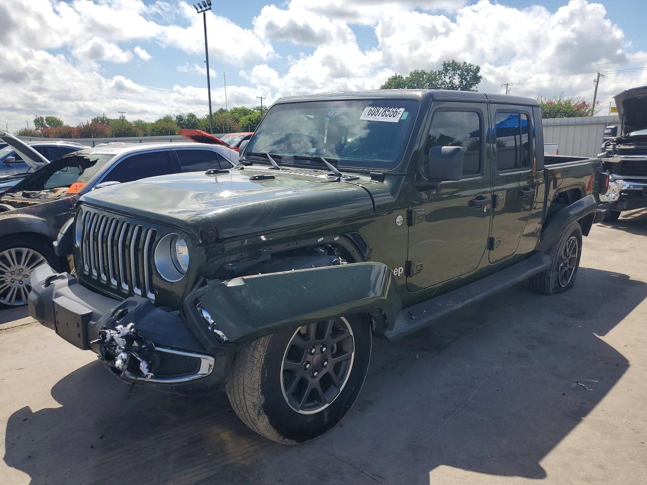 2021 JEEP GLADIATOR OVERLAND | 1C6HJTFG5ML567323 | UPCARS