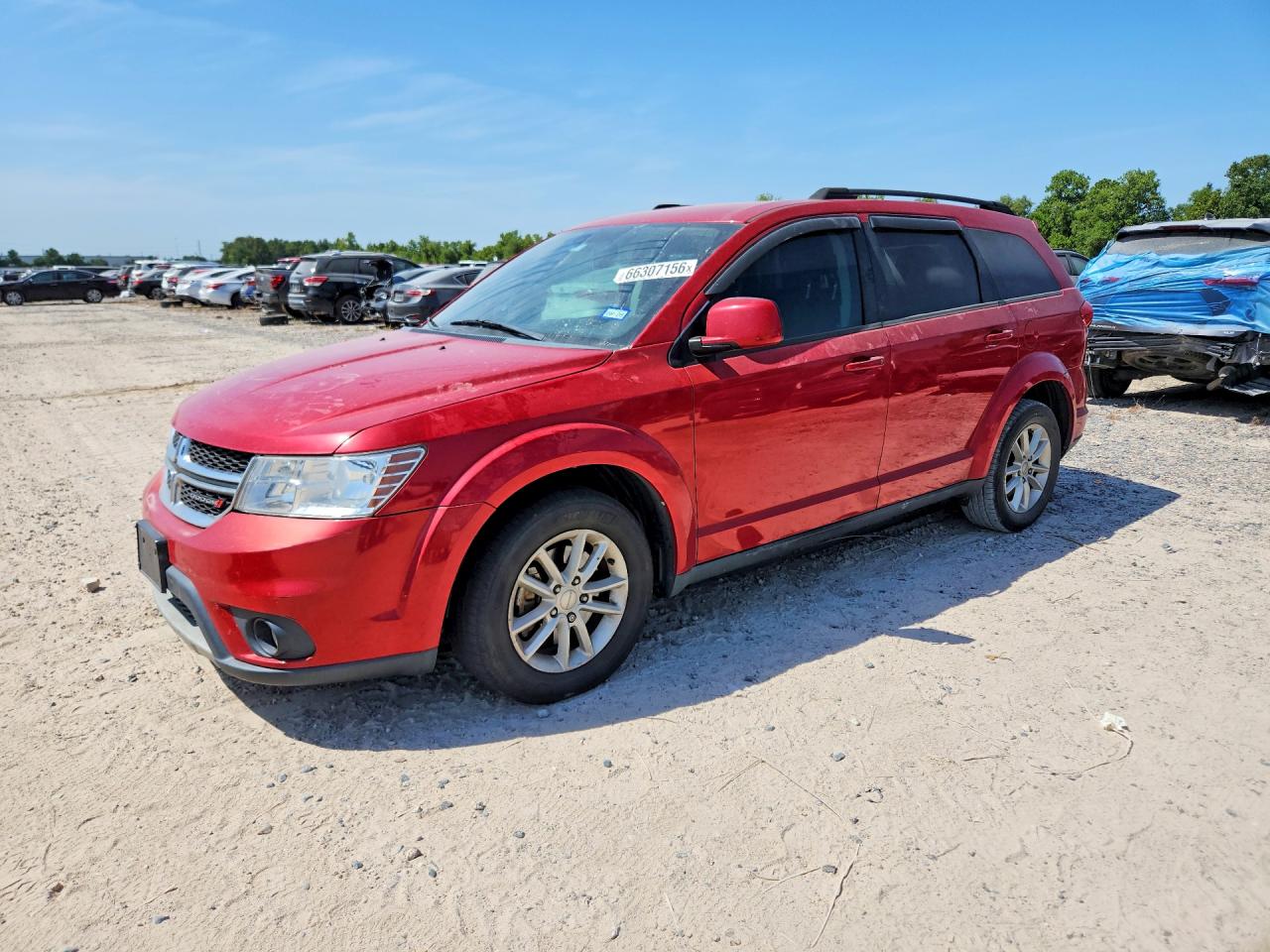 2015 DODGE JOURNEY SXT | 3C4PDCBB5FT745504 | UPCARS