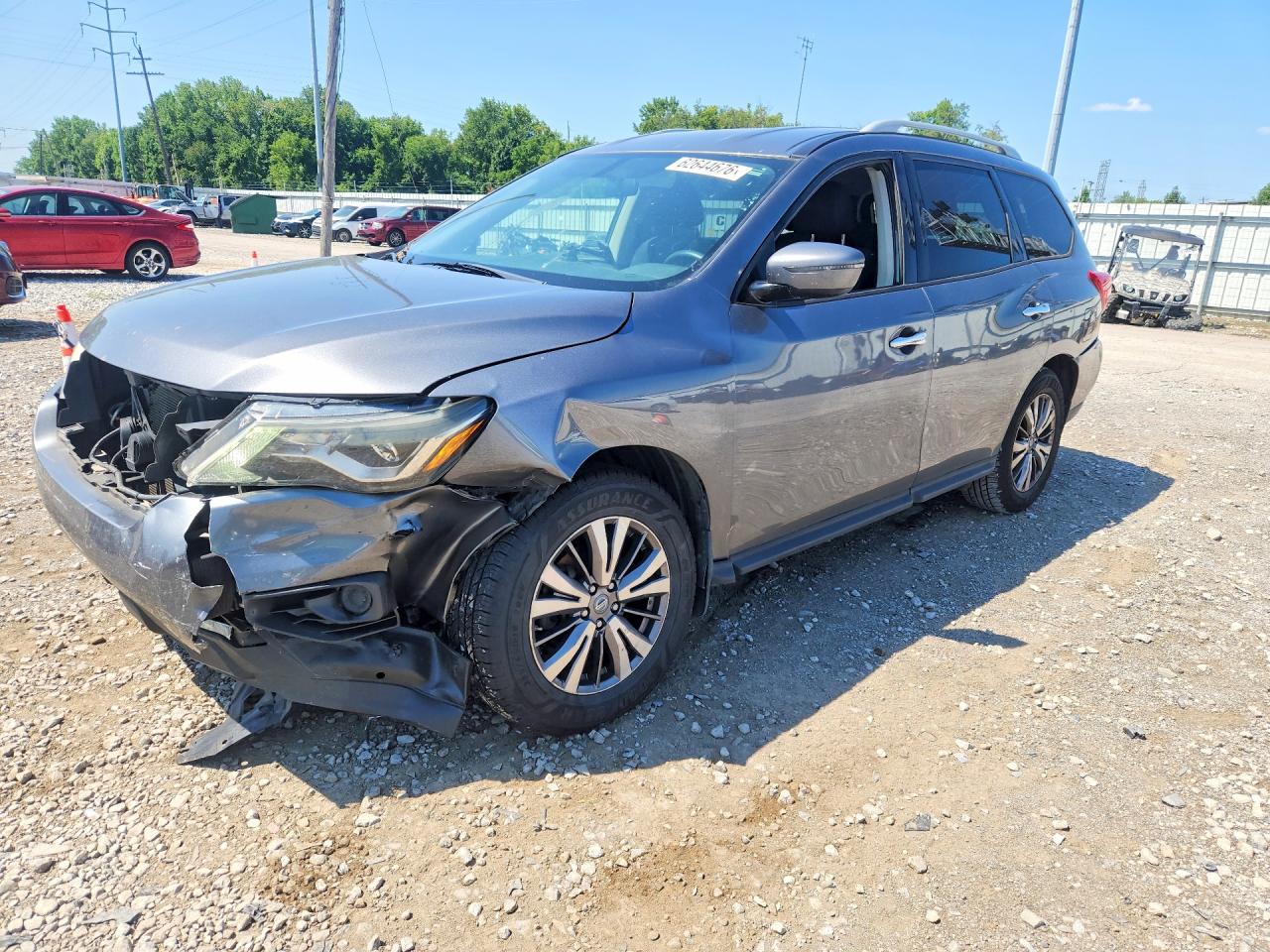 2018 NISSAN PATHFINDER S | 5N1DR2MN6JC655607 | UPCARS