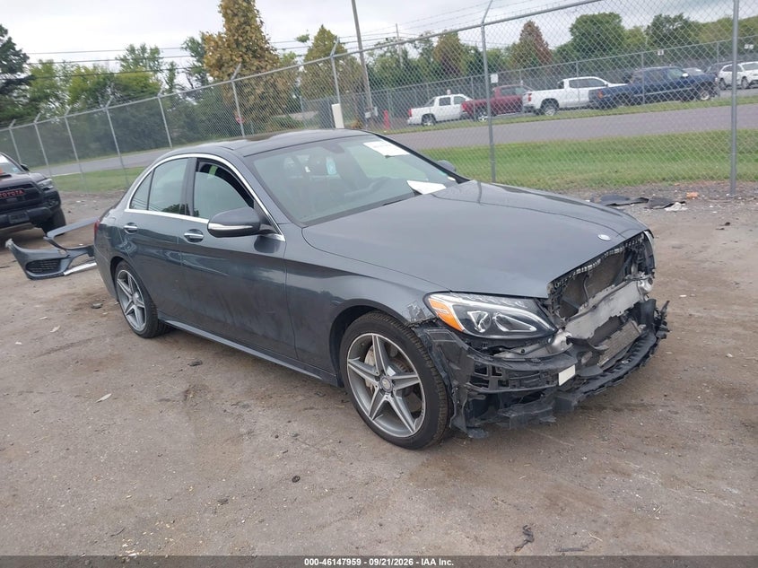 2015 MERCEDES-BENZ C 300 SPORT 4MATIC | 55SWF4KB3FU004406 | UPCARS