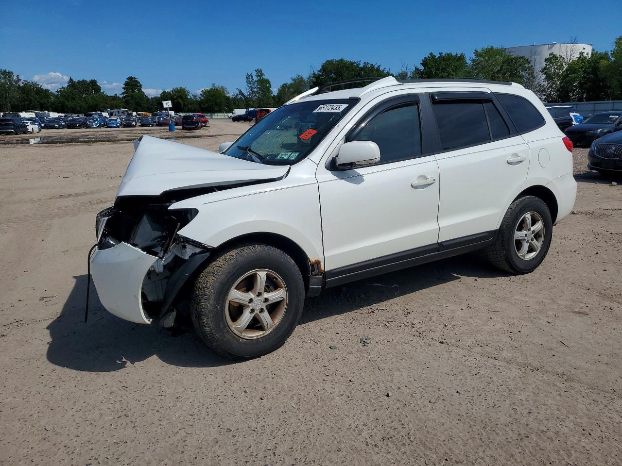 2007 HYUNDAI SANTA FE GLS | 5NMSG13DX7H066350 | UPCARS