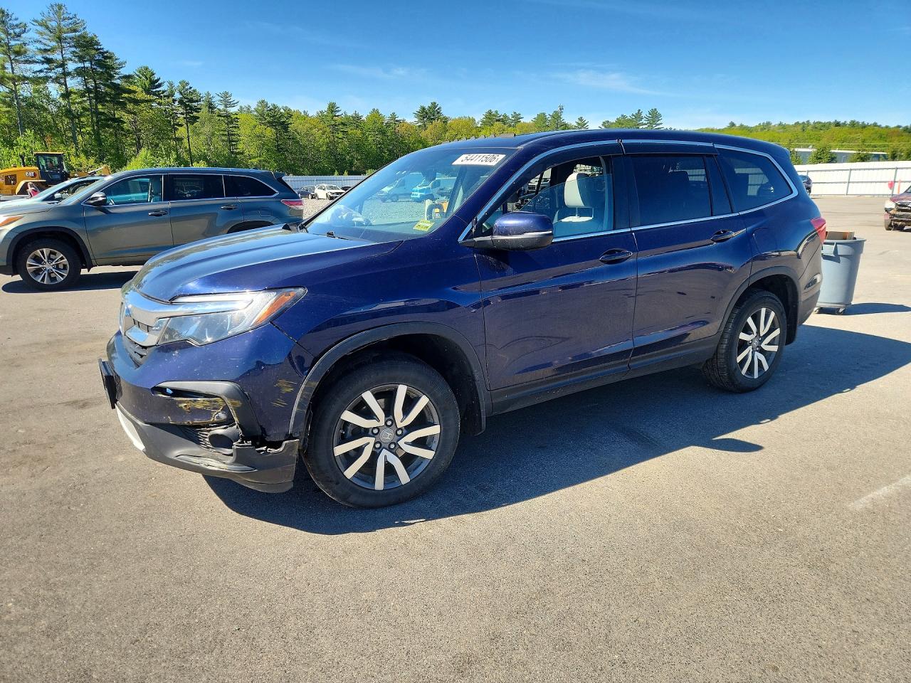 2019 HONDA PILOT EXL | 5FNYF6H50KB054388 | UPCARS