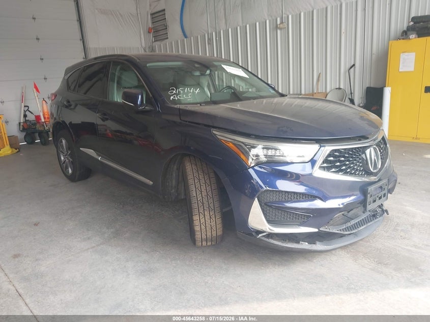 2019 ACURA RDX TECHNOLOGY PACKAGE | 5J8TC2H57KL018885 | UPCARS