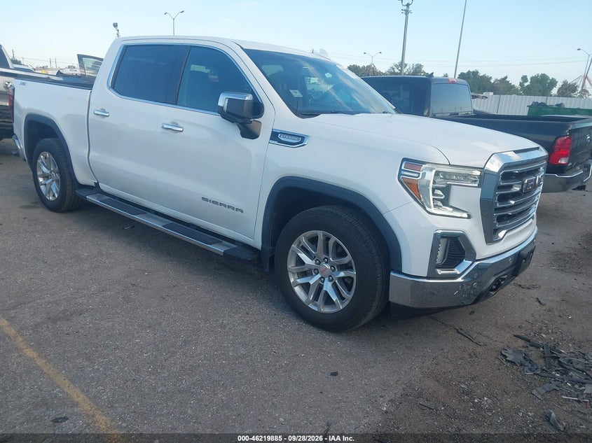 2021 GMC SIERRA 1500 4WD  SHORT BOX SLT | 3GTU9DED2MG247743 | UPCARS