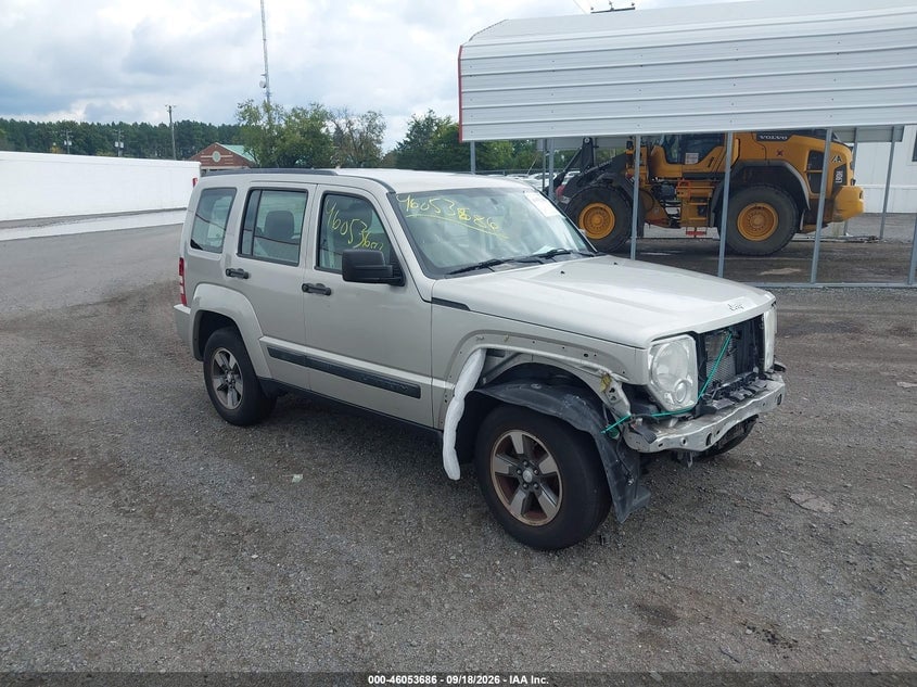2008 JEEP LIBERTY SPORT | 1J8GN28K28W280152 | UPCARS
