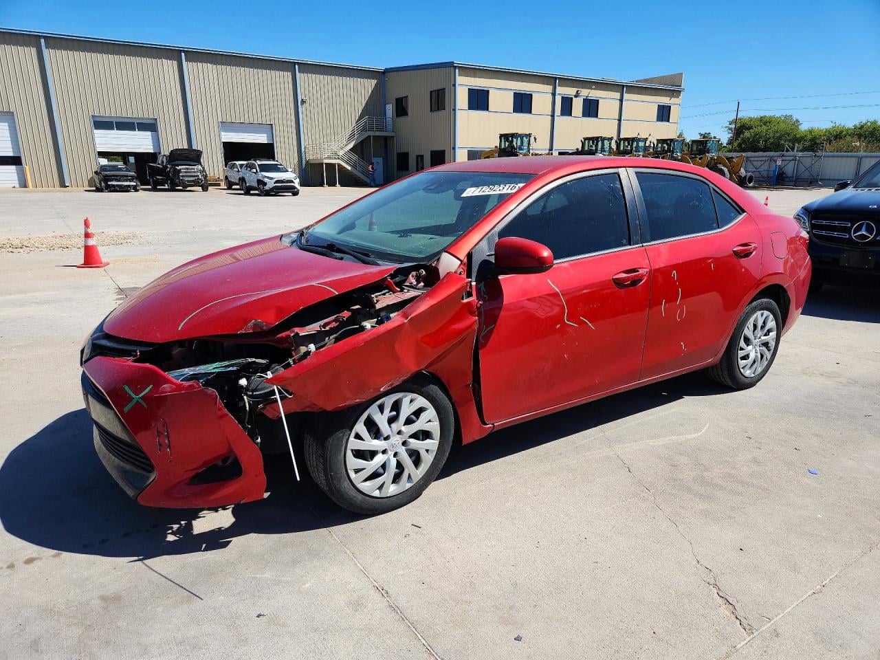 2019 TOYOTA COROLLA LE | 5YFBURHEXKP896754 | UPCARS