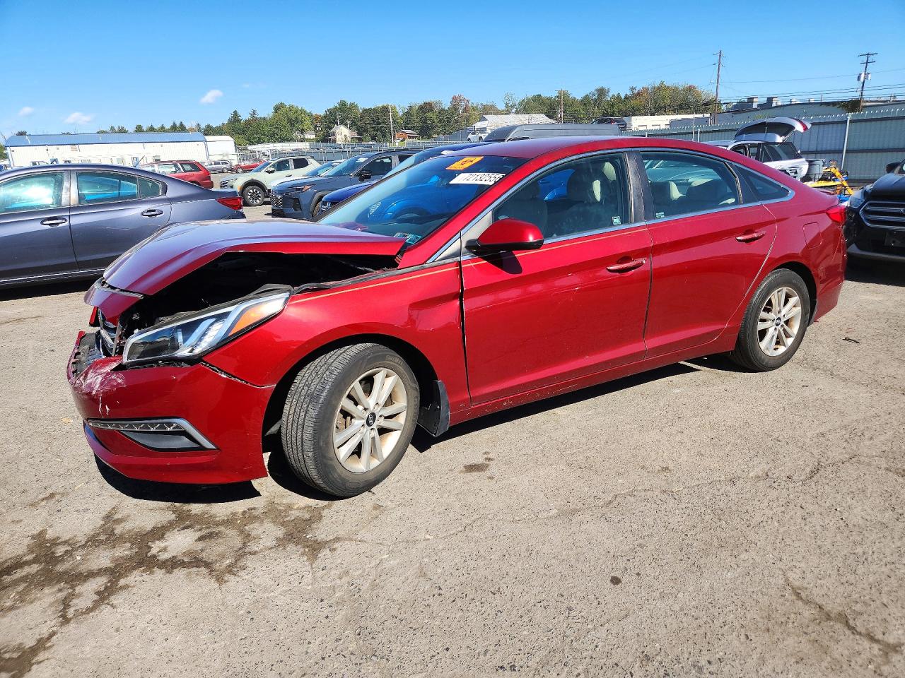2015 HYUNDAI SONATA SE | 5NPE24AF8FH178647 | UPCARS