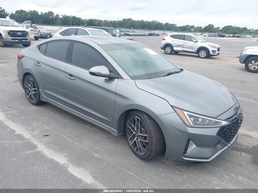 2019 HYUNDAI ELANTRA SPORT | KMHD04LB4KU812558 | UPCARS