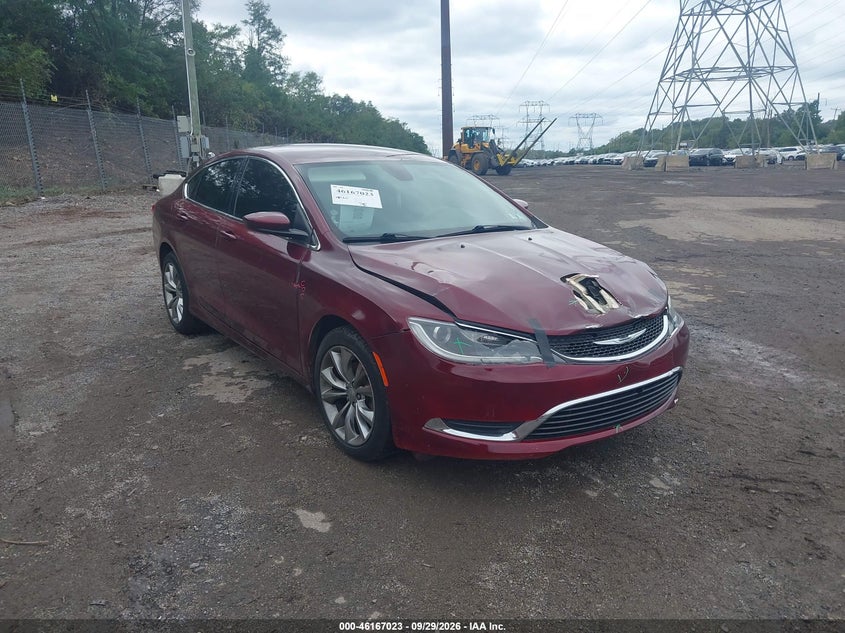 2015 CHRYSLER 200 LIMITED | 1C3CCCAB0FN700204 | UPCARS