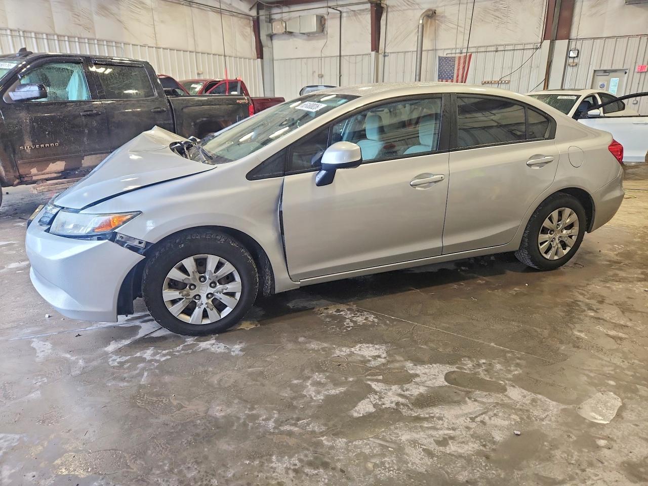 2012 HONDA CIVIC LX | 19XFB2F57CE023502 | UPCARS