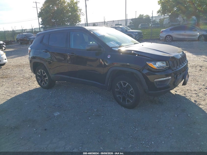 2019 JEEP COMPASS TRAILHAWK 4X4 | 3C4NJDDB4KT651742 | UPCARS