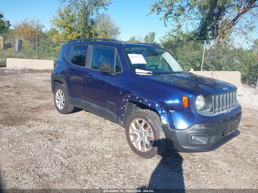 2017 JEEP RENEGADE LATITUDE | ZACCJBBB1HPG51793 | UPCARS