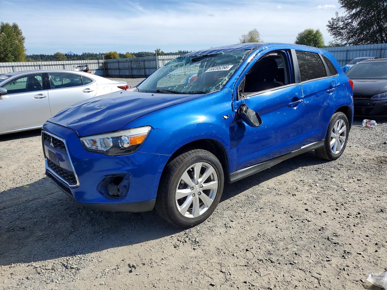 2015 MITSUBISHI OUTLANDER ES | 4A4AP3AU6FE008711 | UPCARS