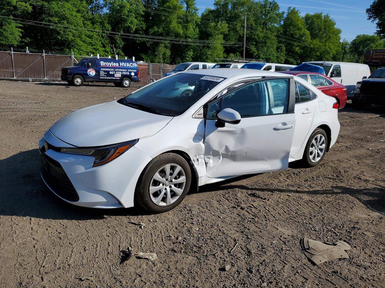 2025 TOYOTA COROLLA LE | 5YFB4MDE1SP296875 | UPCARS