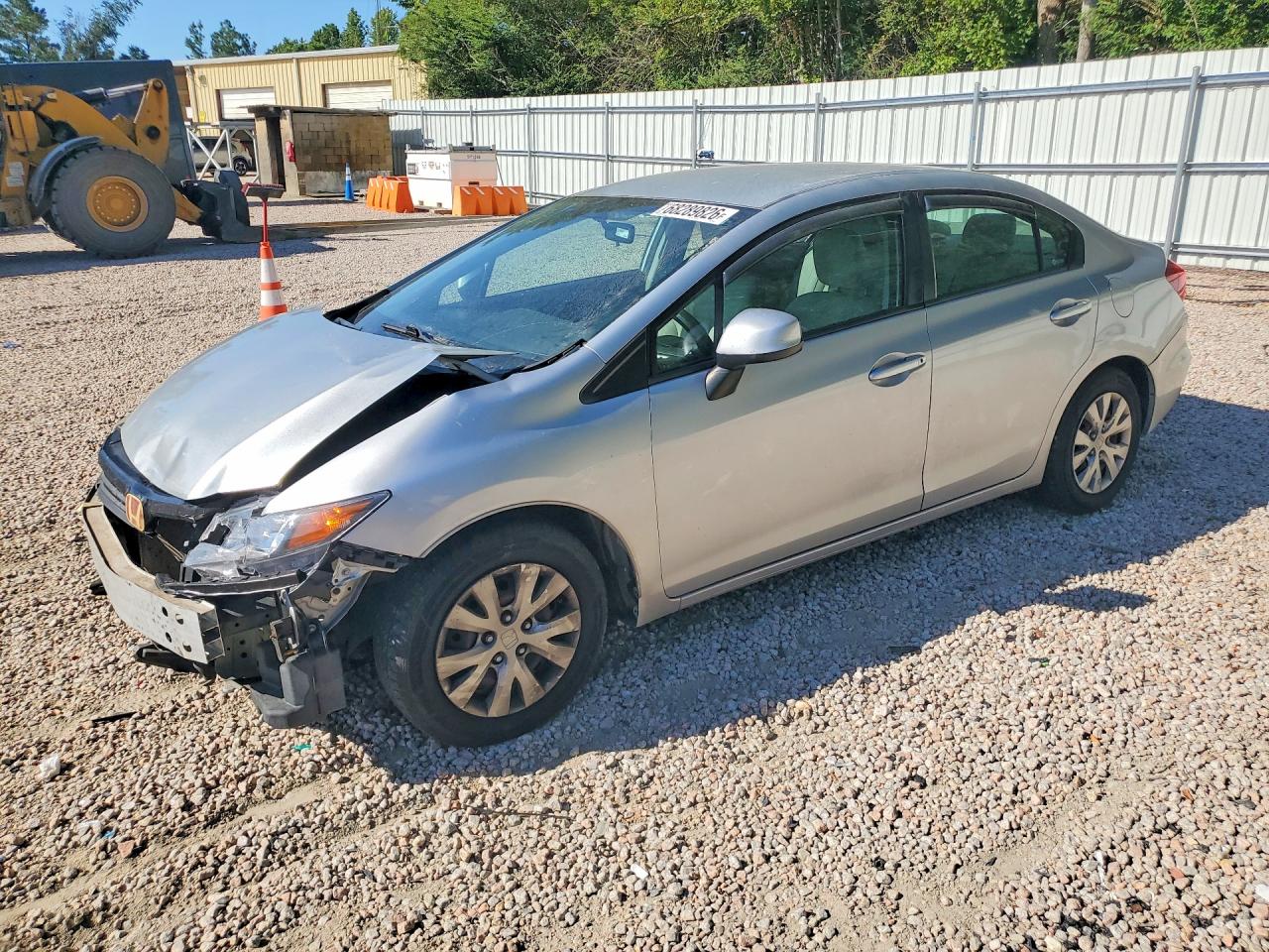 2012 HONDA CIVIC LX | 2HGFB2F52CH580940 | UPCARS