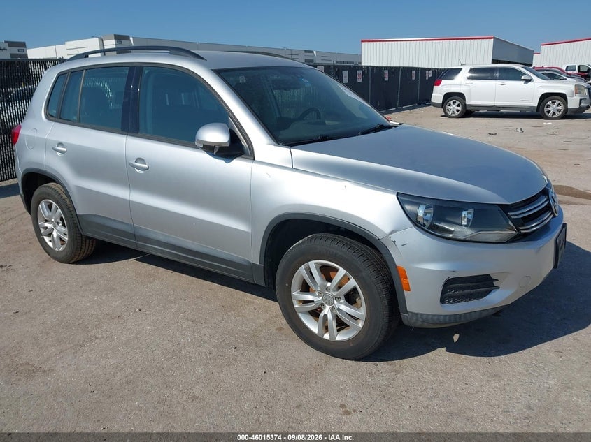 2016 VOLKSWAGEN TIGUAN S | WVGAV7AX0GW598331 | UPCARS