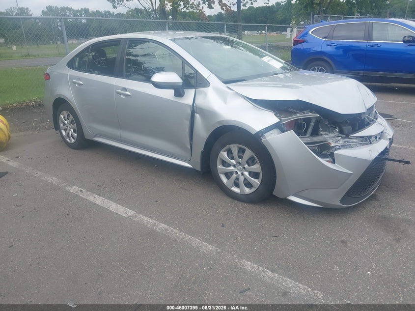 2022 TOYOTA COROLLA LE | JTDEPMAE8NJ217221 | UPCARS