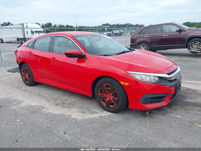 2016 HONDA CIVIC LX | 2HGFC2F58GH525105 | UPCARS