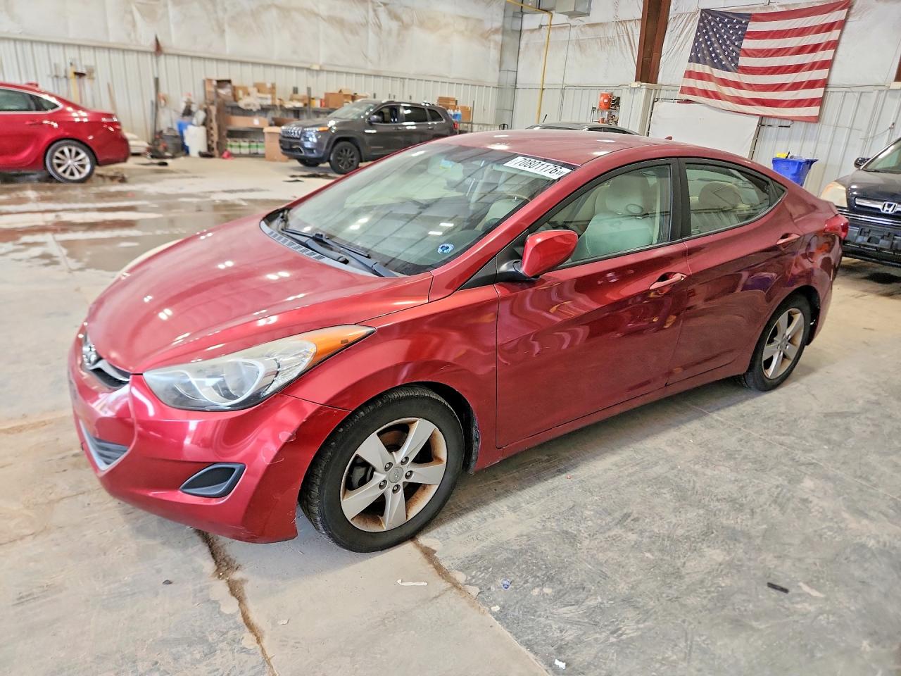 2013 HYUNDAI ELANTRA GLS | 5NPDH4AE5DH369392 | UPCARS