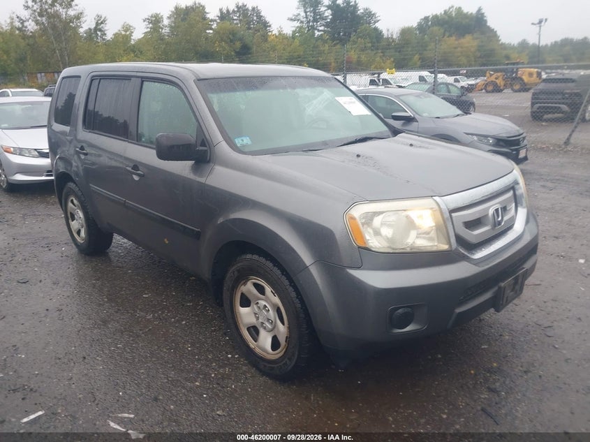 2011 HONDA PILOT LX | 5FNYF4H26BB055362 | UPCARS