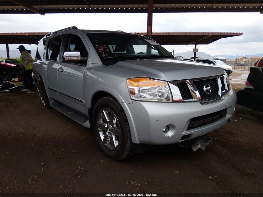 2012 NISSAN ARMADA PLATINUM | 5N1AA0NC8CN601437 | UPCARS