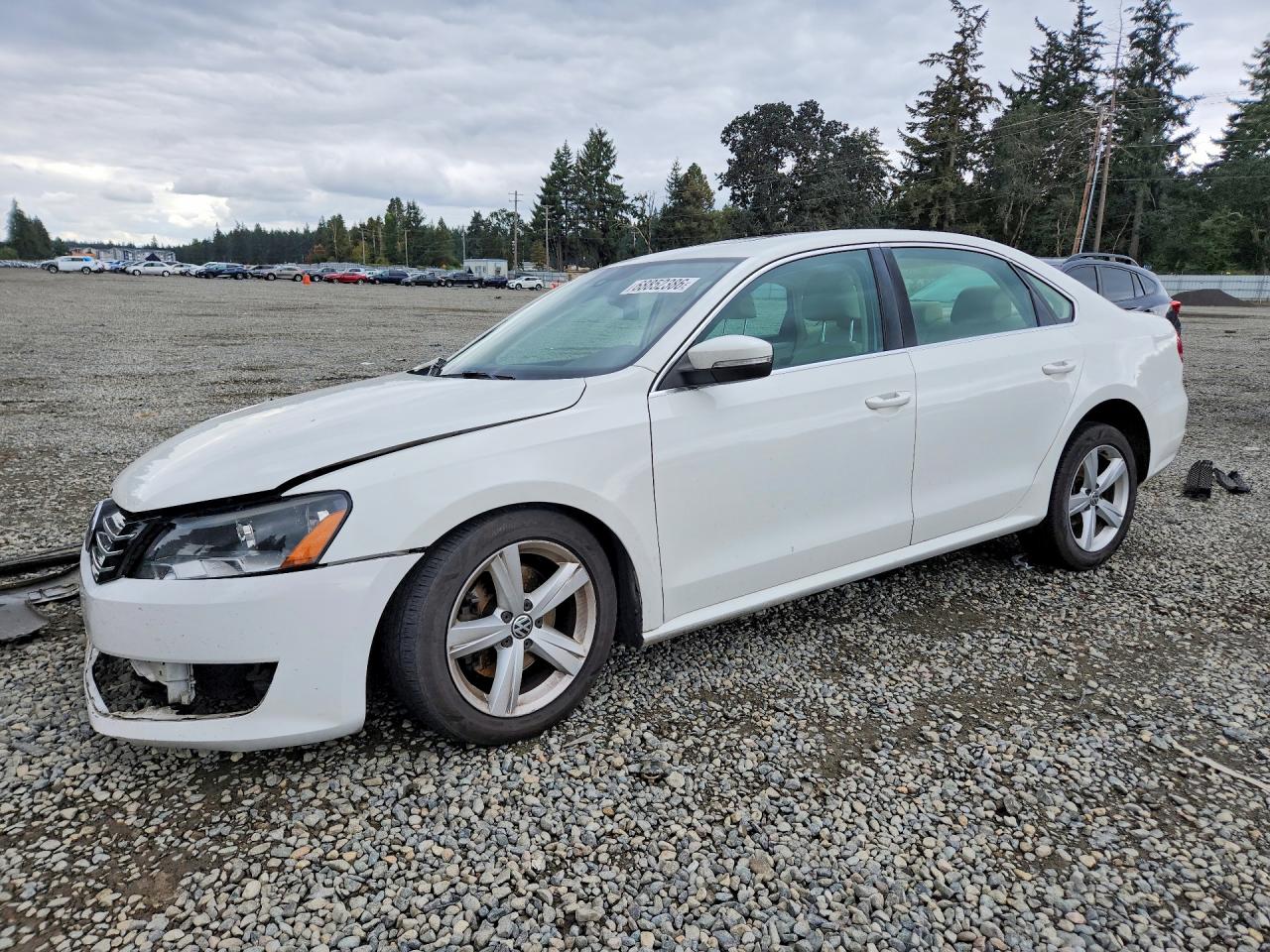 2013 VOLKSWAGEN PASSAT SE | 1VWBN7A37DC069524 | UPCARS