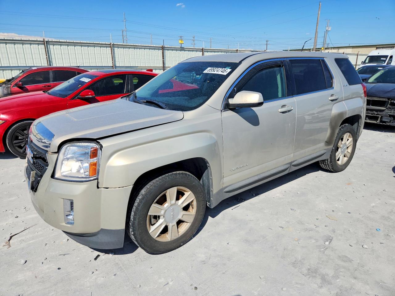 2012 GMC TERRAIN SLE | 2GKALMEK8C6263723 | UPCARS
