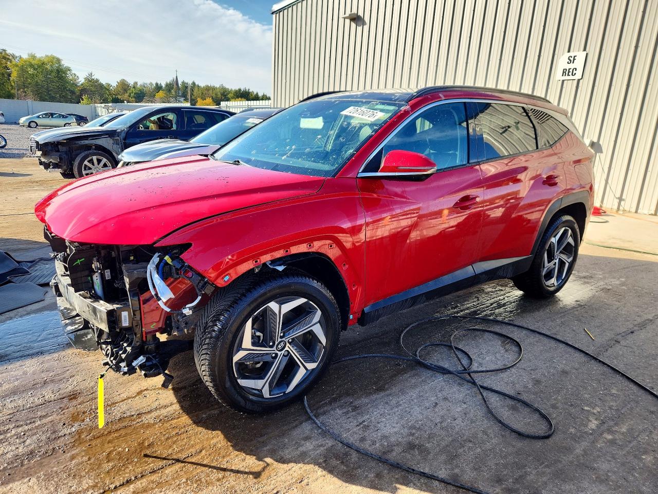 2022 HYUNDAI TUCSON LIMITED | 5NMJECAE2NH150605 | UPCARS