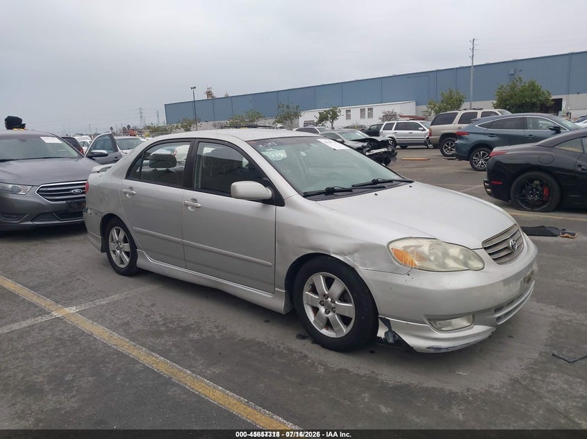 2003 TOYOTA COROLLA S | 1NXBR32E73Z111940 | UPCARS