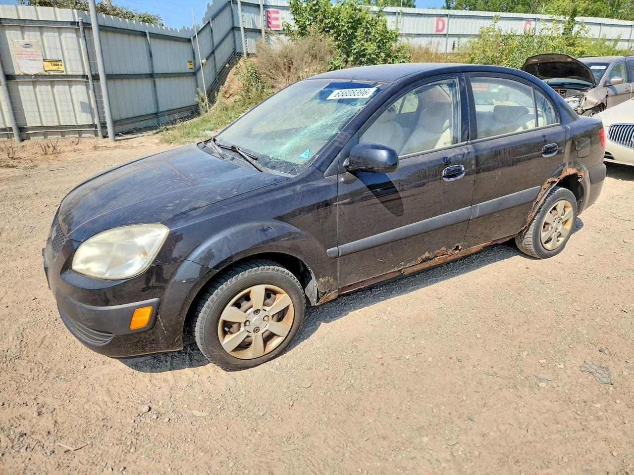 2007 KIA RIO BASE | KNADE123276209387 | UPCARS