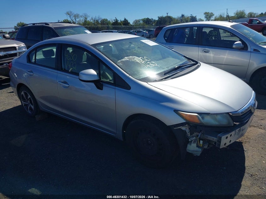 2012 HONDA CIVIC LX | 19XFB2F55CE087747 | UPCARS