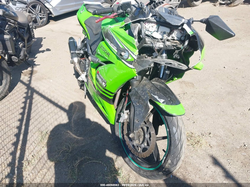 2008 KAWASAKI EX250 J | JKAEXMJ178DA10543 | UPCARS