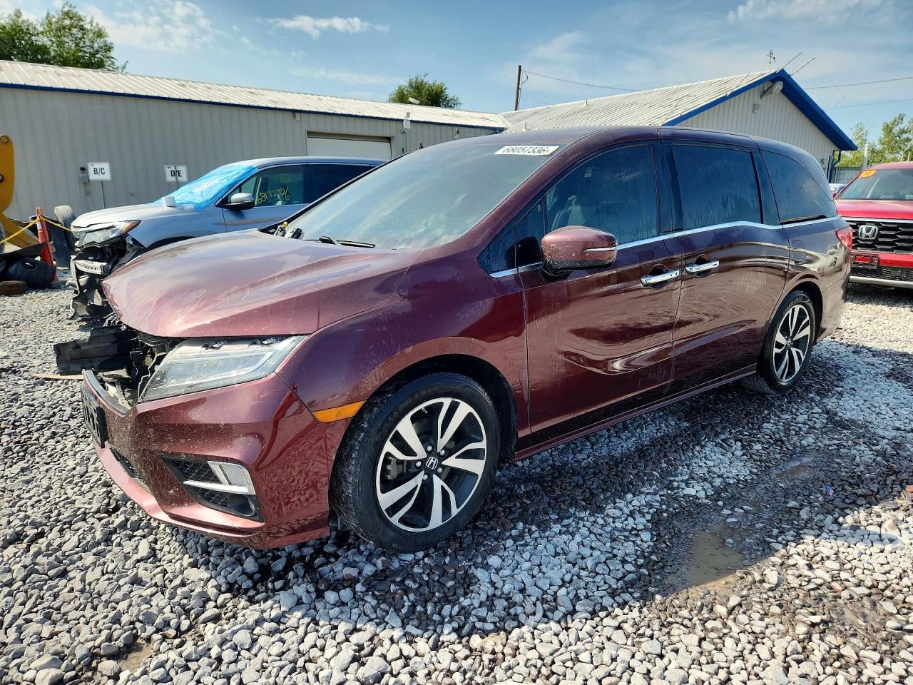 2020 HONDA ODYSSEY ELITE | 5FNRL6H97LB057256 | UPCARS