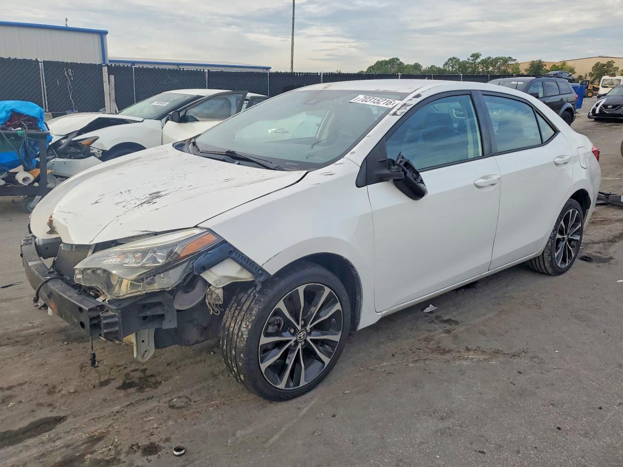 2017 TOYOTA COROLLA | 5YFBURHE0HP669422 | UPCARS