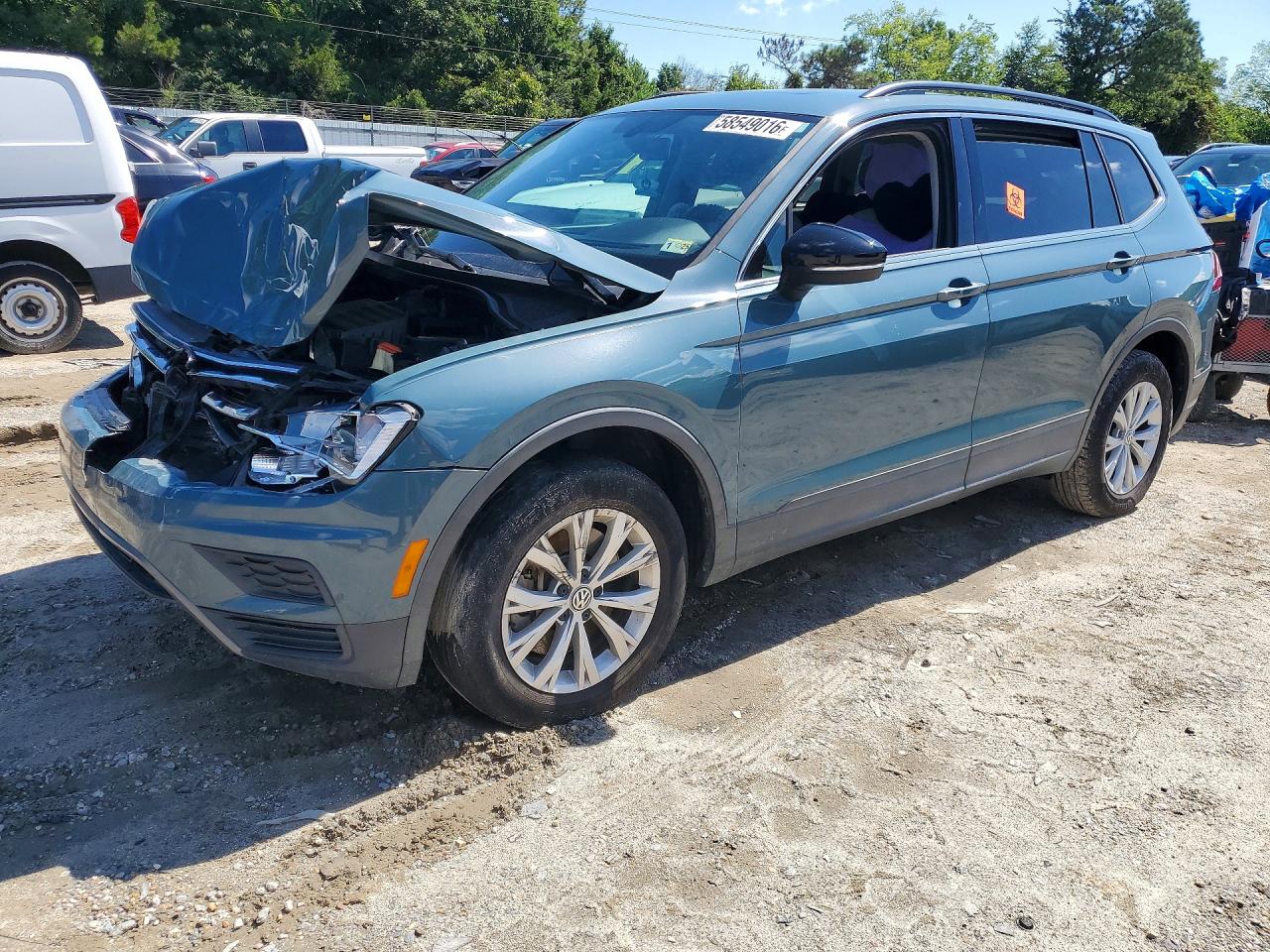 2019 VOLKSWAGEN TIGUAN SE | 3VV3B7AXXKM153000 | UPCARS