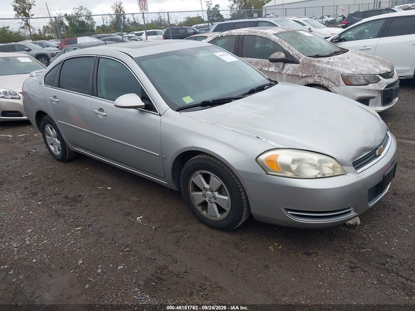 2007 CHEVROLET IMPALA LT | 2G1WT58K779353106 | UPCARS