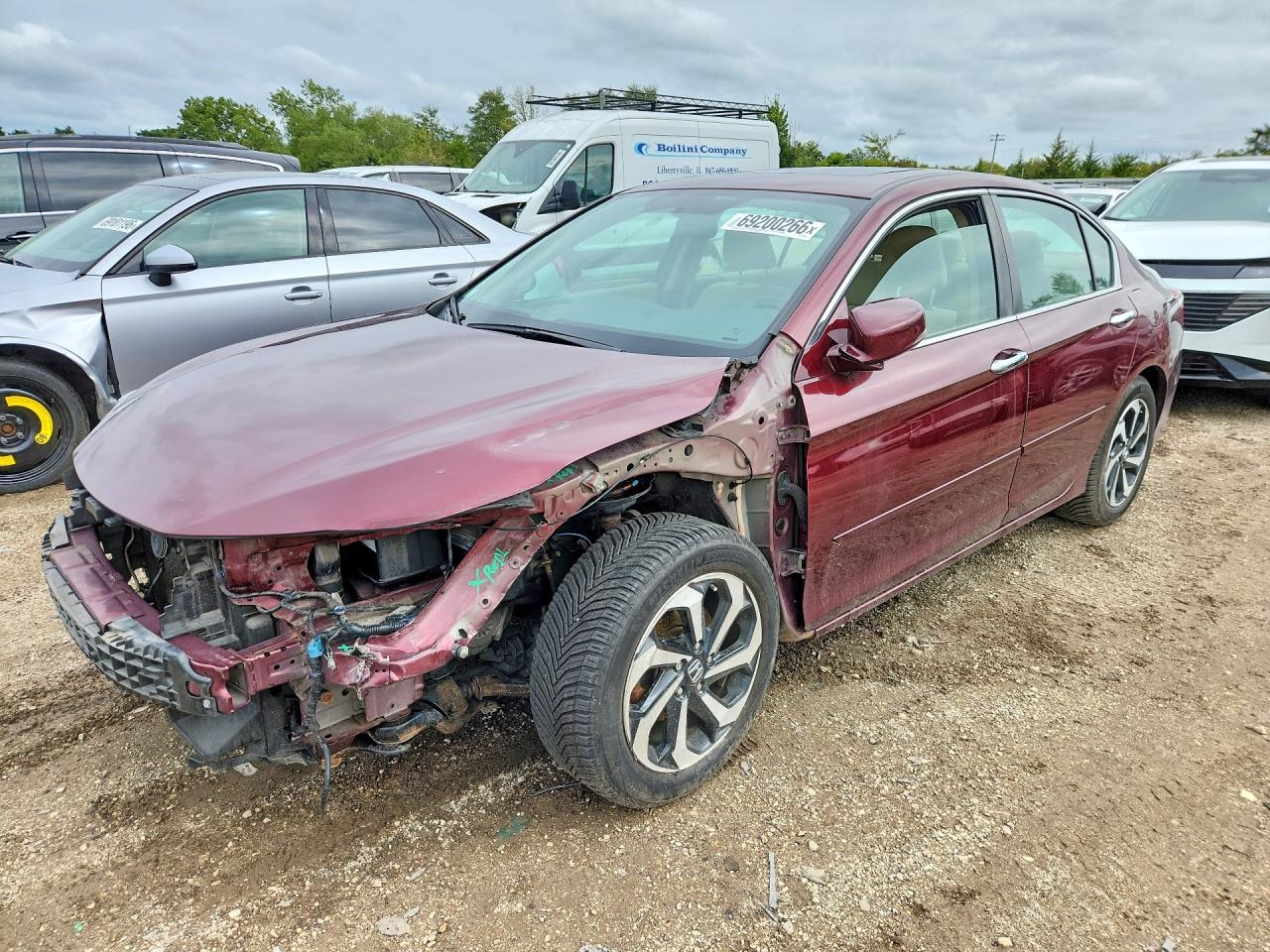 2016 HONDA ACCORD EX | 1HGCR2F77GA056350 | UPCARS