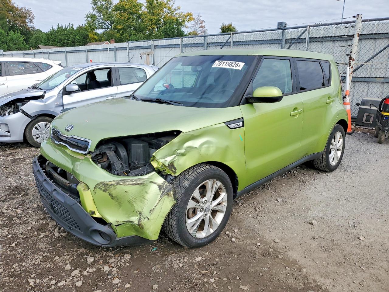 2015 KIA SOUL + | KNDJP3A55F7762722 | UPCARS