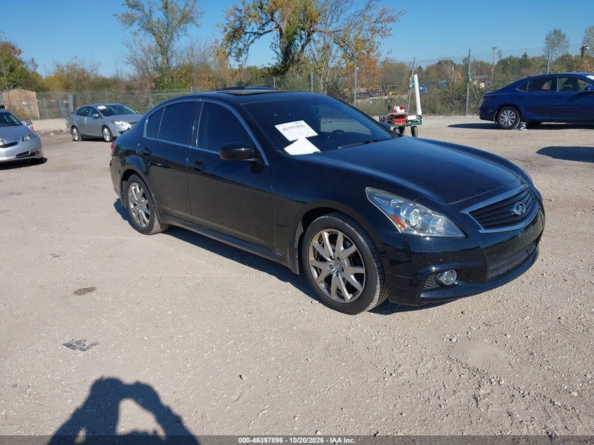 2013 INFINITI G37X | JN1CV6AR4DM750274 | UPCARS