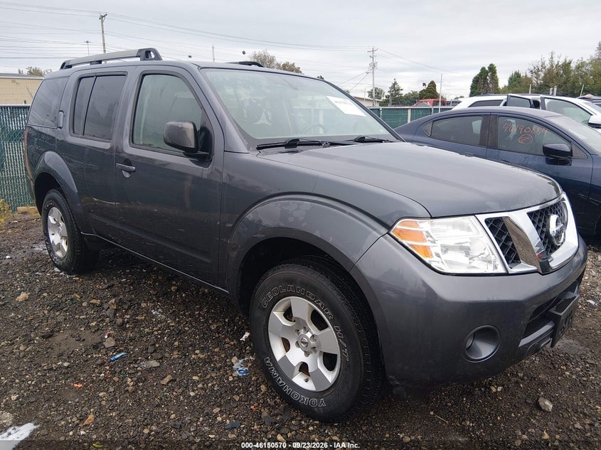 2012 NISSAN PATHFINDER S | 5N1AR1NB7CC632020 | UPCARS