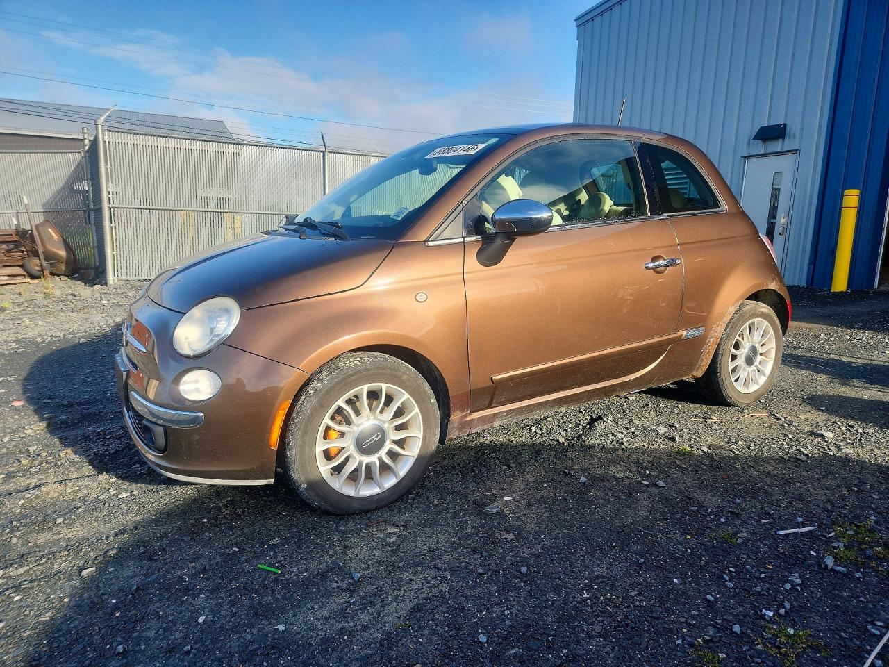 2012 FIAT 500 LOUNGE | 3C3CFFCR5CT169337 | UPCARS