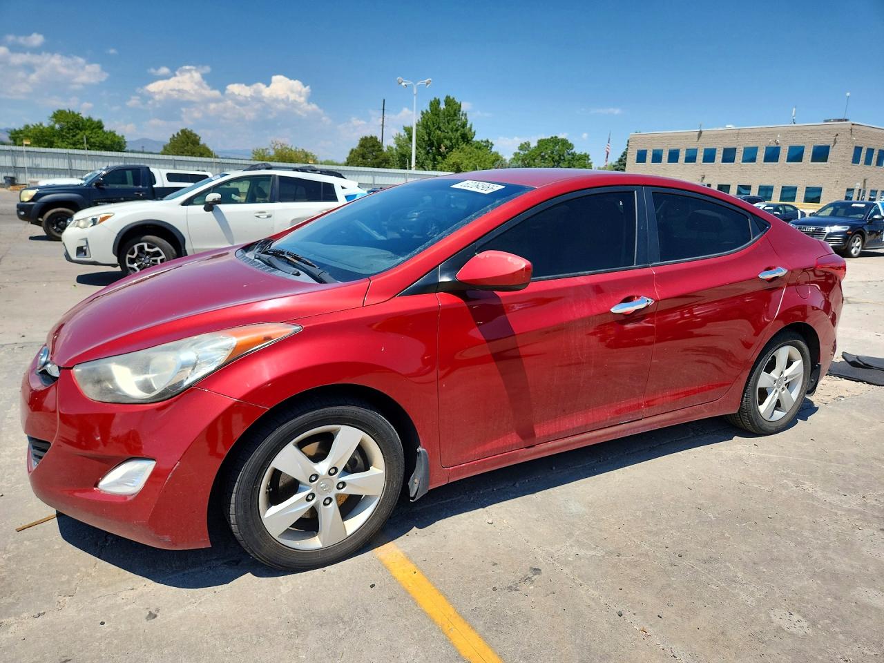 2012 HYUNDAI ELANTRA GLS | KMHDH4AE2CU372704 | UPCARS